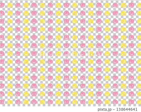 黃色桃子萬聖節背景素材 138644641