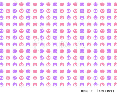 紫桃のハロウィンの背景素材 138644644