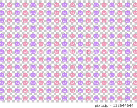 紫桃のハロウィンの背景素材 138644644