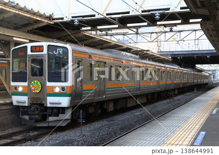 信越本線211系電車（信越本線開業140周年記念HM） 138644991