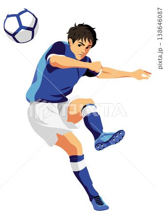 サッカー選手 138646087