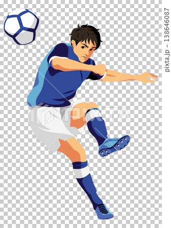 サッカー選手 138646087
