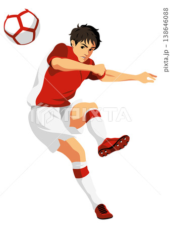 サッカー選手 サッカー選手 138646088