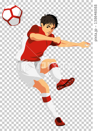 サッカー選手 サッカー選手 138646088
