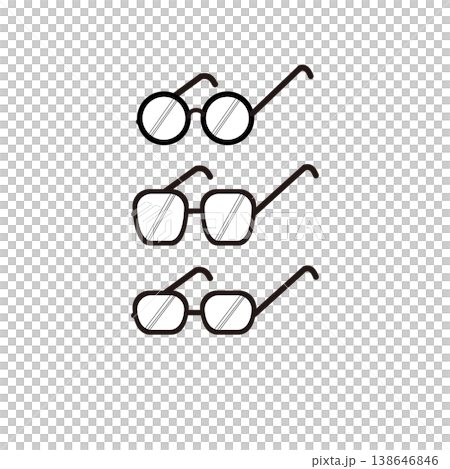 Father's Day Illustration Set | Icons of Clocks, Ties, Glasses, and Flowers 138646846