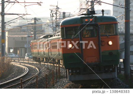 ［JR-V］伯備線115系電車（K編成：岡山⇔新見） 138648383