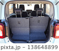 軽乗用車のラゲッジスペース 138648899