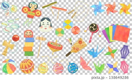 復古玩具插畫集(昭和時代) 復古玩具插畫集(昭和時代) 138649286