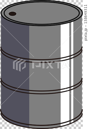 黑色油桶 黑色油桶 138649311
