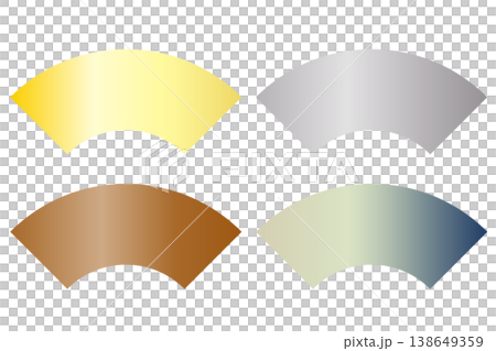 扇形日式漸層背景素材集 138649359
