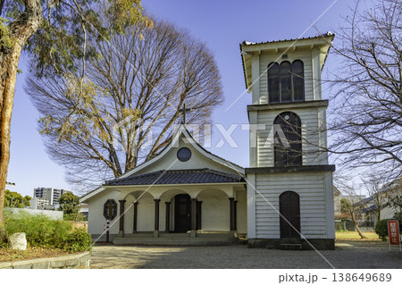 名古屋市街　カトリック主税町教会　愛知県名古屋市 138649689