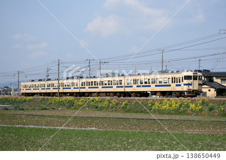 ［JR-W］山陽本線115系下関車：C-13編成（岡山県内） 138650449