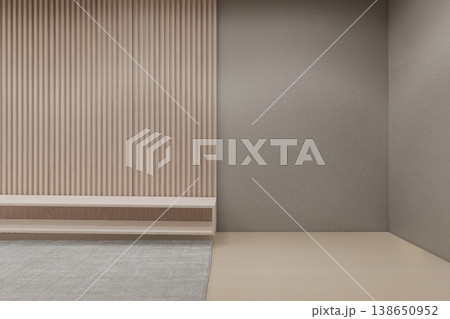 minimalist, Cabinet tv and modern room design minimal.3D rendering minimalist, Cabinet tv and modern room design minimal.3D rendering 138650952