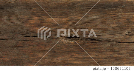 Old rustic wooden plank surface with natural texture 138651105