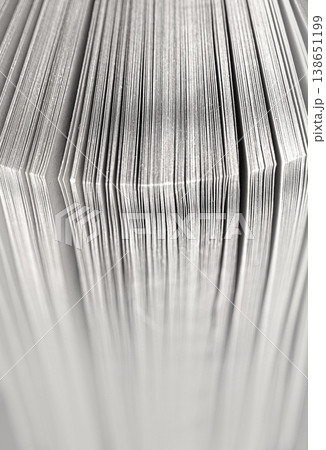 Book pages forming abstract lines and texture 138651199