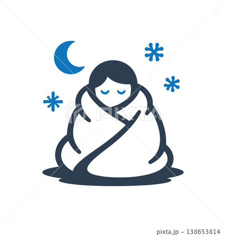 Night Winter Slumber Icon 138653814