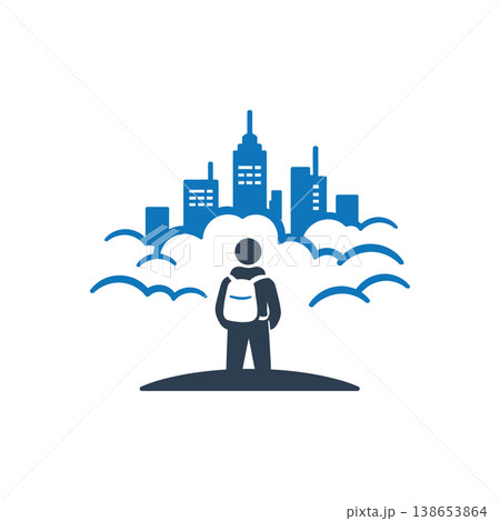 Urban Dreamer Aspiration Icon Urban Dreamer Aspiration Icon 138653864