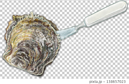 挖珍珠經歷_2_用刀打開珍珠貝 挖珍珠經歷_2_用刀打開珍珠貝 138657023