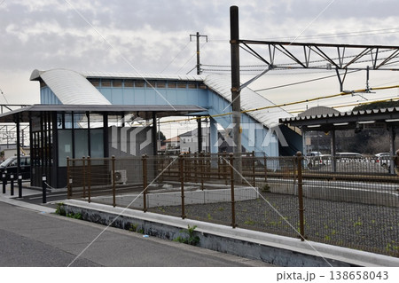 三重県鈴鹿市 JR加佐登駅と周辺街並み 三重県鈴鹿市 JR加佐登駅と周辺街並み 138658043