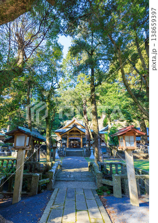春の住吉神社　長崎県壱岐市 138659397