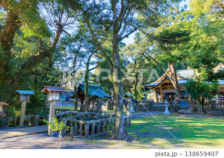 春の住吉神社　長崎県壱岐市 138659407