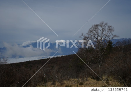 雪解けの頃、美し森から眺める自然の風景 雪解けの頃、美し森から眺める自然の風景 138659741