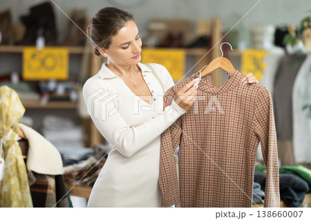 During November sales, woman choose and buy warm knitted dress During November sales, woman choose and buy warm knitted dress 138660007