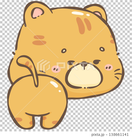 Little orange cat  138661141