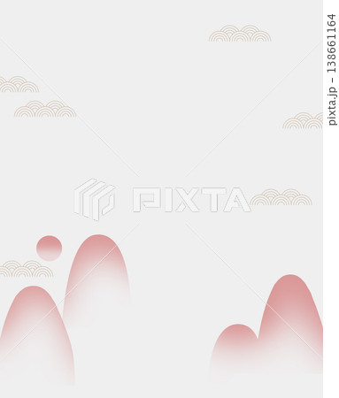Chinese style landscape architecture with golden, blue, and pink ink, traditional aesthetic art illustration Chinese style landscape architecture with golden, blue, and pink ink, traditional aesthetic art illustration 138661164