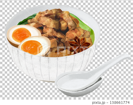 魯肉飯(ルーローハン)レンゲ付き 魯肉飯(ルーローハン)レンゲ付き 138661774