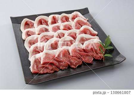 猪肉　国産天然 138661807