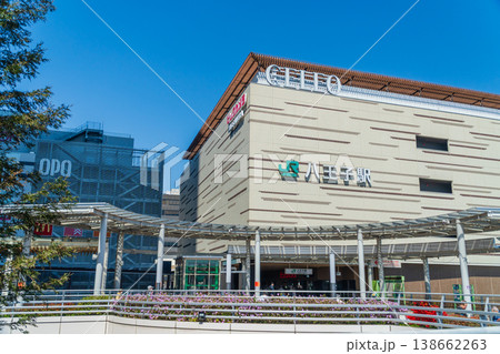 八王子市の都市風景 八王子駅南口 八王子市の都市風景 八王子駅南口 138662263