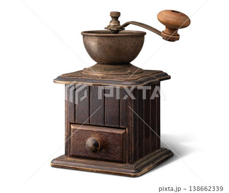 アンティークなコーヒーミル 138662339