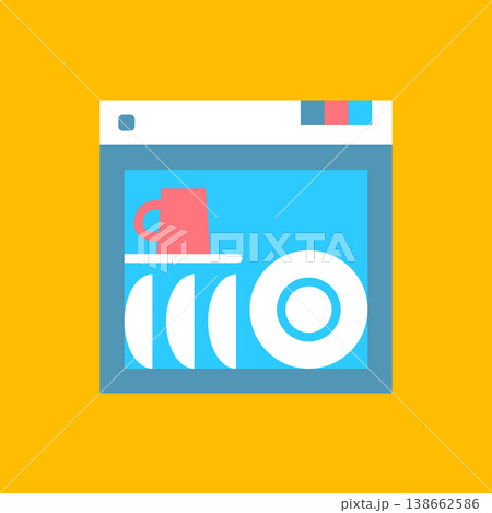 食洗機アイコン 138662586