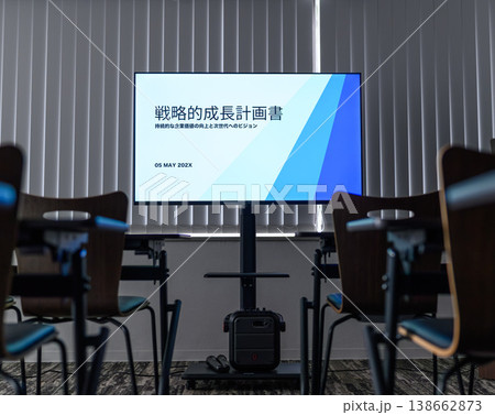 戦略的成長計画の発表準備 138662873