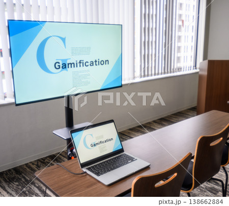 ゲーミフィケーション表示の会議室 138662884
