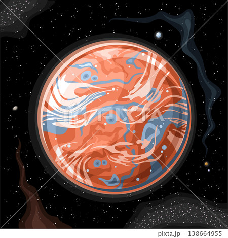 Vector exotic Planet 138664955