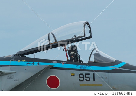 航空自衛隊　F-15Jのコックピット 138665492
