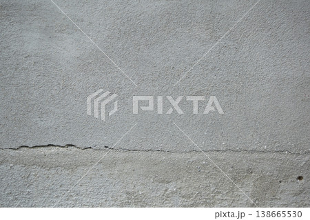 Concrete wall texture with subtle crack gray minimal background industrial cement surface abstract neutral copy space 138665530