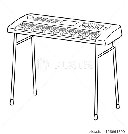 キーボードのアイコン 138665800