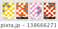 Simple layout with abstract geometric shapes. 138666271