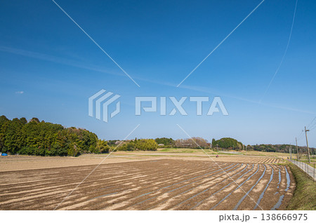 滋賀県大津市仰木の棚田風景 滋賀県大津市仰木の棚田風景 138666975