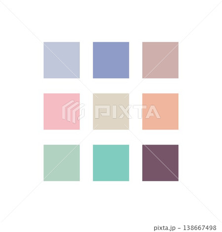 feminime color pallete icon vector element template. feminime color pallete icon vector element template. 138667498