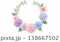 パステルに咲く花の輪 138667502
