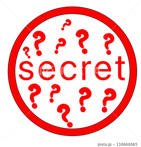 シークレット　マーク 138668865