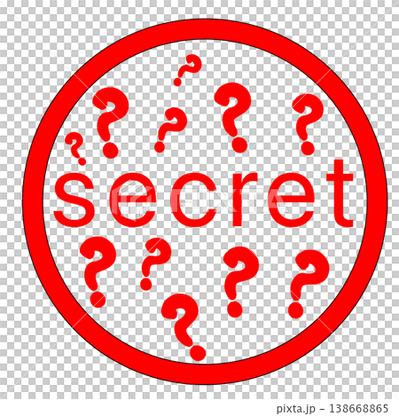 シークレット　マーク 138668865