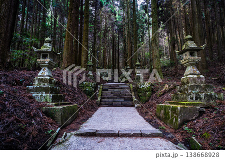 上色見熊野座神社の夜明け【熊本県阿蘇郡高森町】 138668928