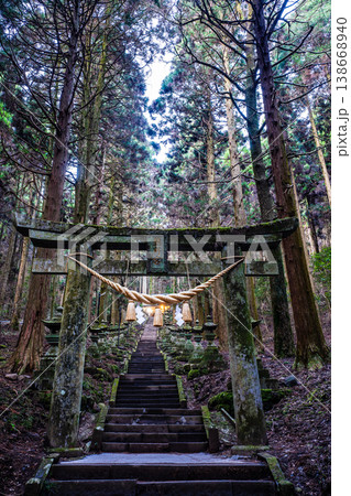 上色見熊野座神社の夜明け【熊本県阿蘇郡高森町】 138668940
