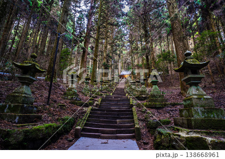 上色見熊野座神社の夜明け【熊本県阿蘇郡高森町】 138668961