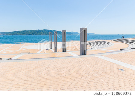 大蔵海岸の中崎展望広場(兵庫県明石市) 大蔵海岸の中崎展望広場(兵庫県明石市) 138669372